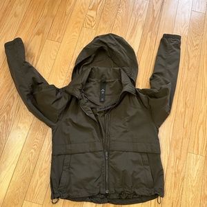 Light jacket with hood